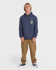 A/Div Compass Pullover Hoodie - Blue Graphite