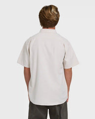 All Day Short Sleeve Woven Shirt - Khaki
