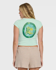 World Wanderer Short Sleeve Knit T-Shirt - Agave