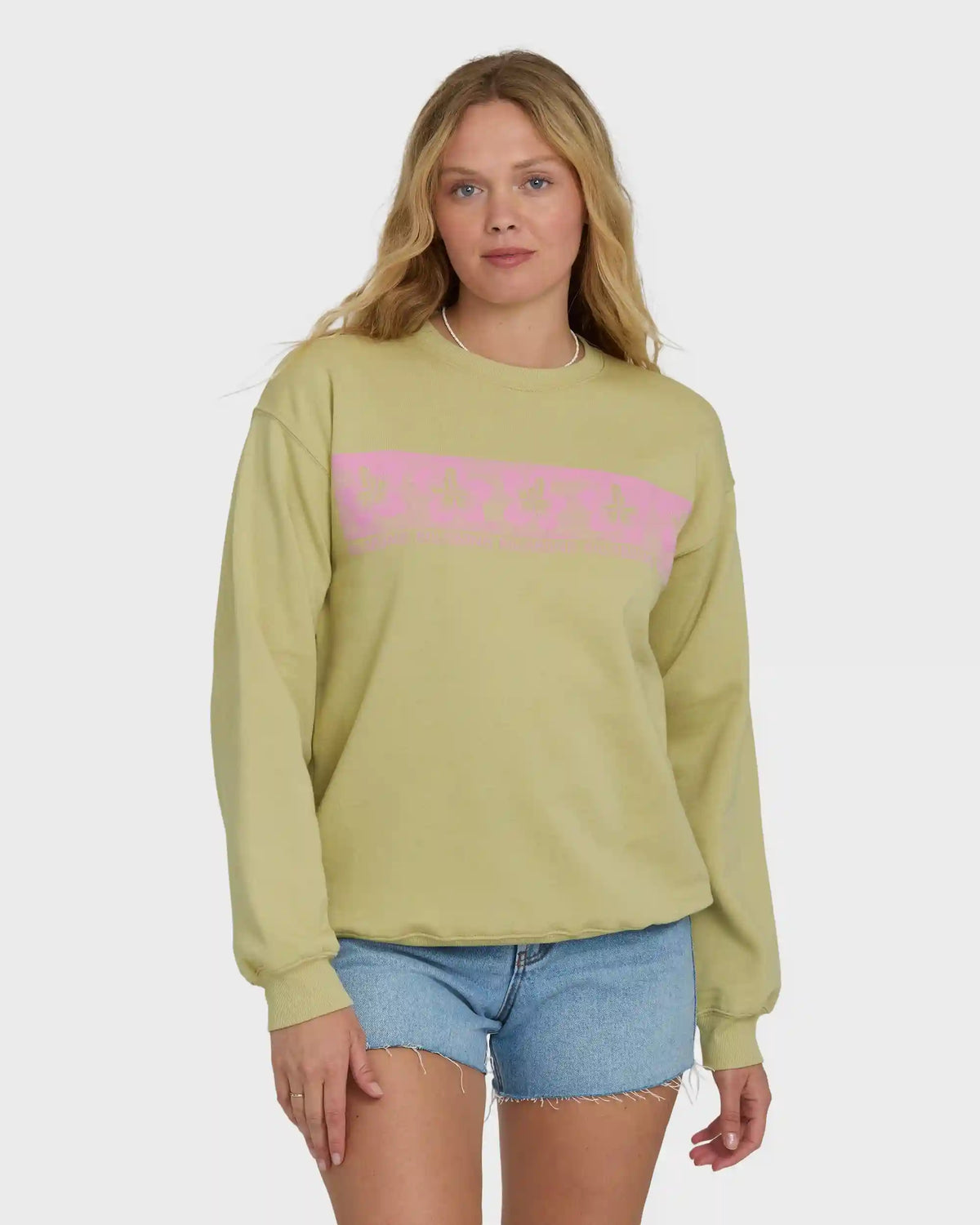 Giving Shade Crewneck Sweatshirt - Cactus