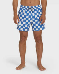 Lineup Laybacks 16" Trunks - Deep Ocean