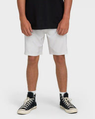 Crossfire Submersible 19" Hybrid Shorts - Fog Gray