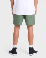 Crossfire Submersible 17" Amphibian Hybrid Shorts - Laurel Wreath