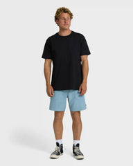 De La Cruz Cord 18" Hybrid Shorts - Blue Fog