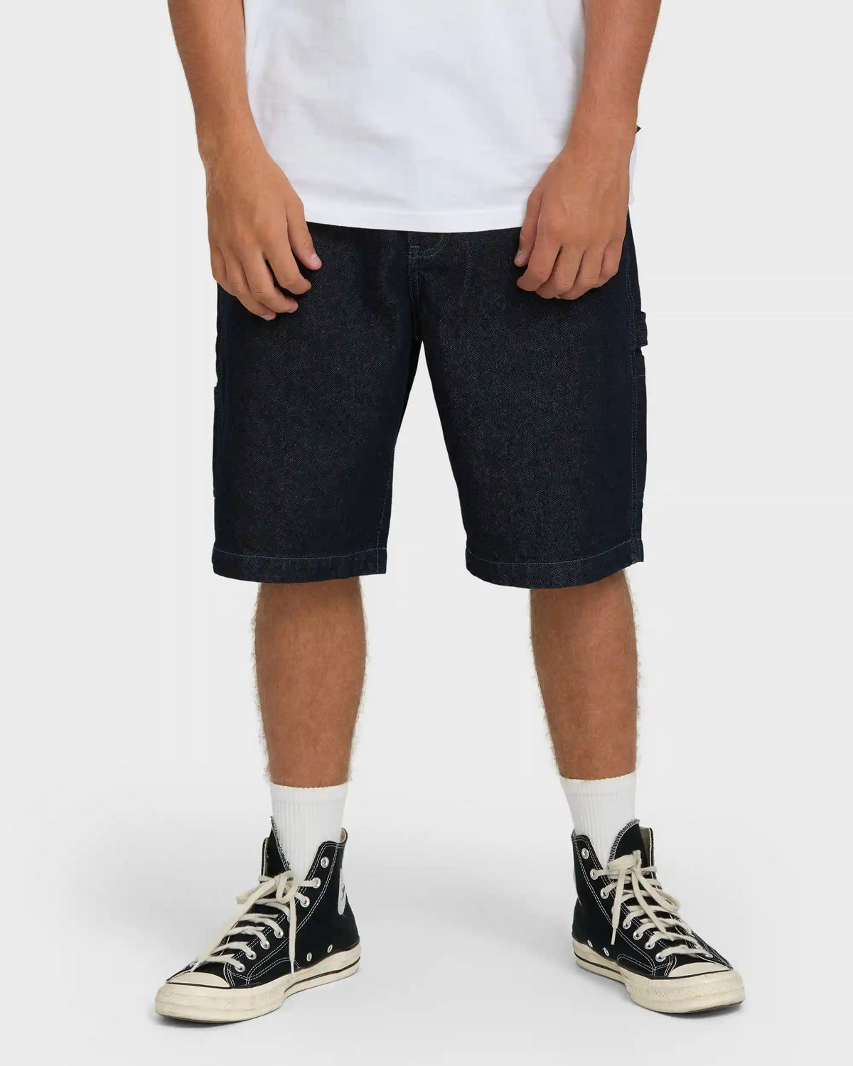 Bad Dog 22" Denim Shorts - Dark Denim
