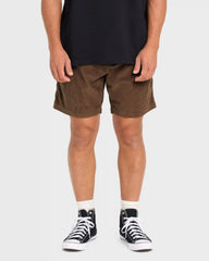 Larry Layback Corduroy Shorts - Carafe
