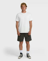 Larry Layback 17" Corduroy Shorts - Dark Gray