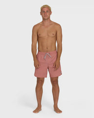 Reform Layback 17" Trunks - Ash Rose