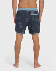 Seventy Three Layback 16" Trunks - True Navy