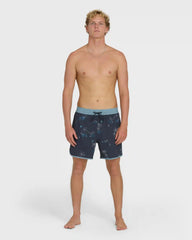 Seventy Three Layback 16" Trunks - True Navy