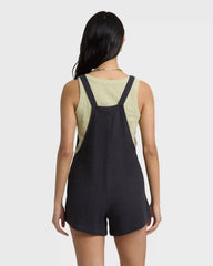 Beach Crush Romper - Black Sands