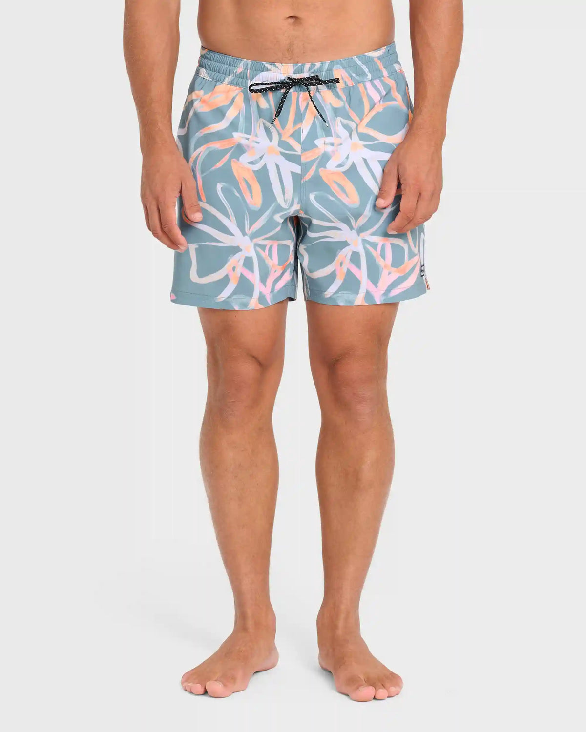 Good Times Layback 16" Swim Trunks - Pale Mauve