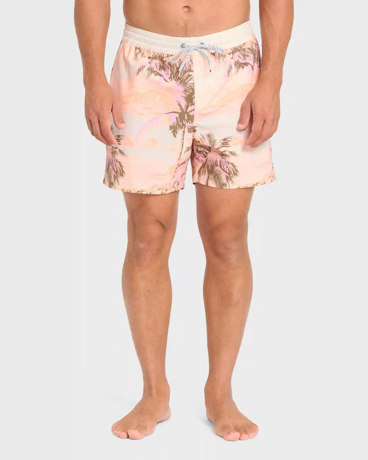 Good Times Layback 16" Swim Trunks - Pale Peach