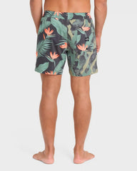 Good Times Layback 16" Swim Trunks - Rifle Green