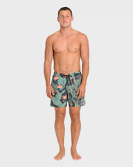 Good Times Layback 16" Swim Trunks - Rifle Green