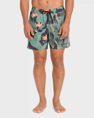 Good Times Layback 16" Swim Trunks - Rifle Green