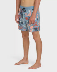 Good Times Layback 16" Trunks - Real Teal
