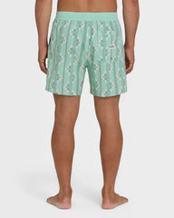 Good Times Layback 16" Trunks - Vintage Green