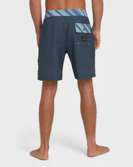 True North Garage Lo Tide 18" Boardshorts - True Navy