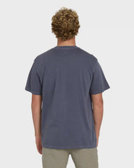 Essential Wave Washed Premium Short Sleeve Pocket Tee - Graystone