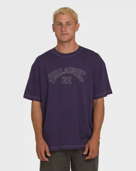 Dash OG Short Sleeve Knit T-Shirt - Purple Velvet