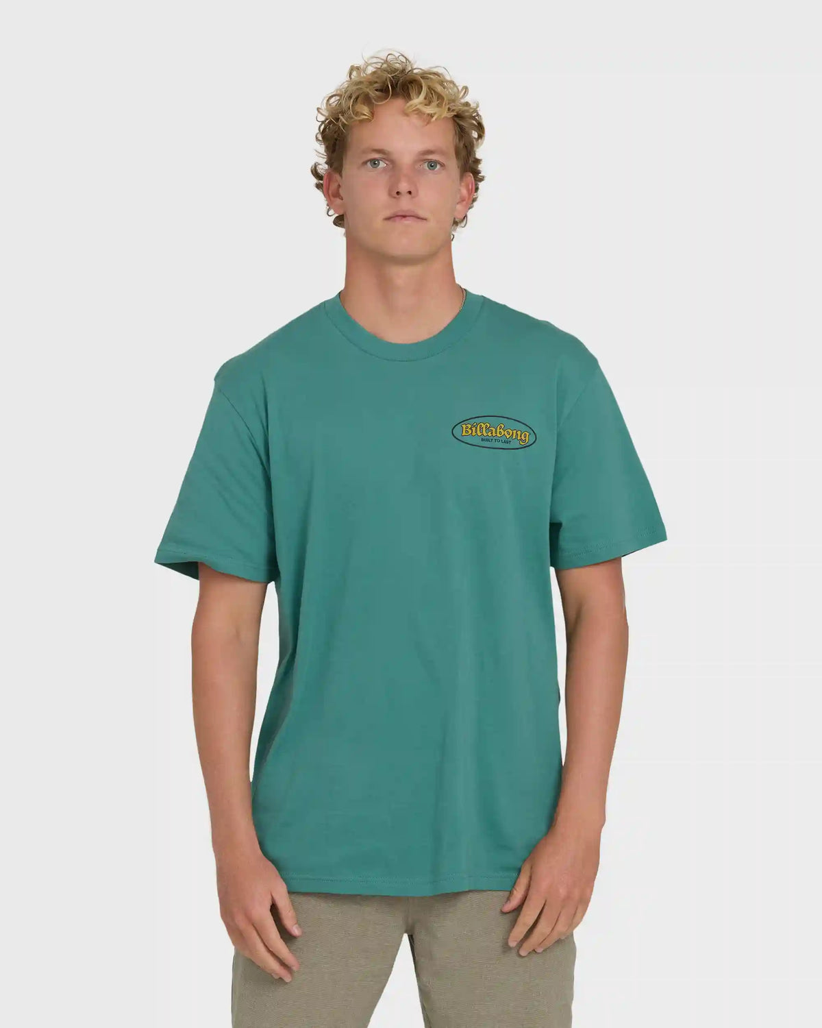 At Last Premium Short Sleeve Knit T-Shirt - Deep Sea