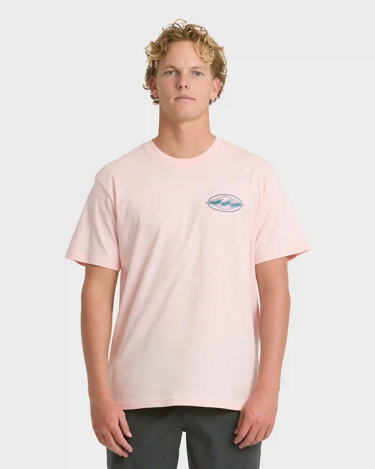 Rotor Diamond Premium Short Sleeve Graphic T-Shirt - Light Pink