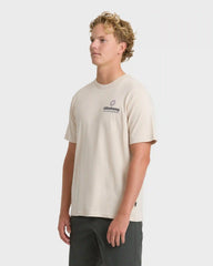 Single Fin Premium Short Sleeve T-Shirt - Oatmeal
