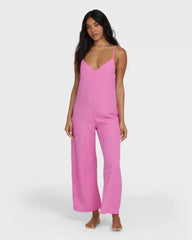 Day To Day Romper - Party Pink