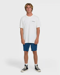 Making Tracks Premium Short Sleeve Knit T-Shirt - Off White