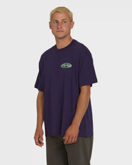 Bad Dog Tonedawg OG Short Sleeve Knit T-Shirt - Purple Velvet