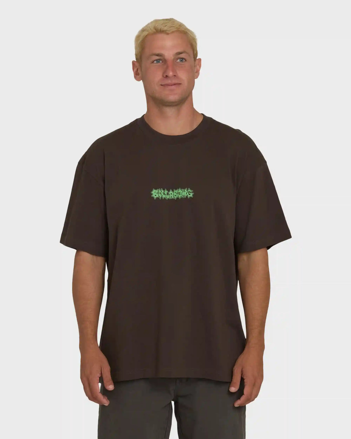 Marrow OG Short Sleeve Knit T-Shirt - Chocolate Brown