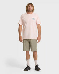 Crossboards Premium Short Sleeve Knit T-Shirt - Light Pink