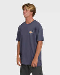 Dim Arch Premium Short Sleeve Knit T-Shirt - Graystone