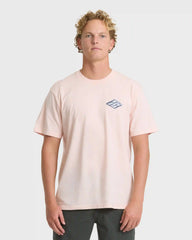 Dim Arch Premium Short Sleeve Knit T-Shirt - Light Pink