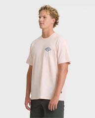 Dim Arch Premium Short Sleeve Knit T-Shirt - Light Pink