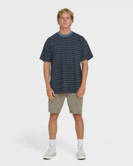 Garage Sandon Short Sleeve Knit T-Shirt - True Navy