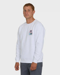 Portal Crewneck Sweatshirt - White