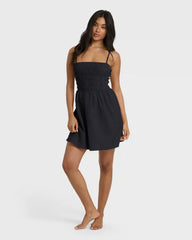 Suns Out Mini Dress - Black Sands
