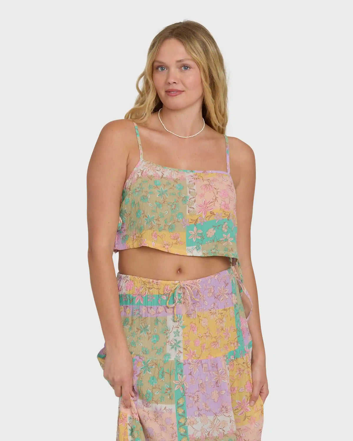 Just A Girl Tank Top - Vintage Violet