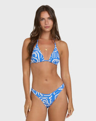 Le Love Tropic Medium Bikini Bottom - True Blue