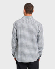 Coastline Long Sleeve Flannel Shirt - Off White