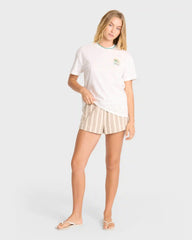Catching Waves Short Sleeve Jersey T-Shirt - Salt Crystal
