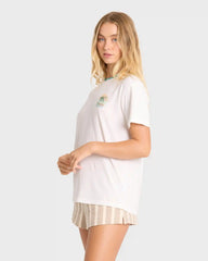Catching Waves Short Sleeve Jersey T-Shirt - Salt Crystal