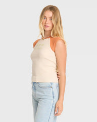 Sea Friends Short Sleeve Knit Raglan T-Shirt - Amber