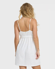 Jia Knit Mini Dress - Salt Crystal