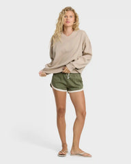 That Life V-Neck Sweatshirt - Cobblestone