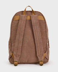 Schools Out Cord Backpack - Brown Stone