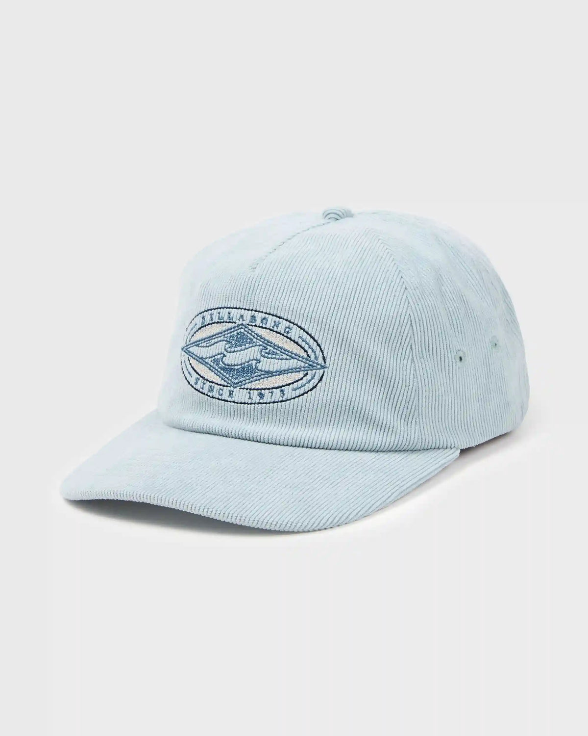 Heritage 5-Panel Strapback Hat - Dusty Blue