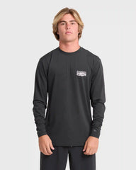 Primo Pack Loose Fit Long Sleeve Surf Tee - Black